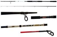 Wft XK-BONE 2-Tlg. Plattfisch Boat Meeres Angelrute 2,60M 40-150G Flunder Butt