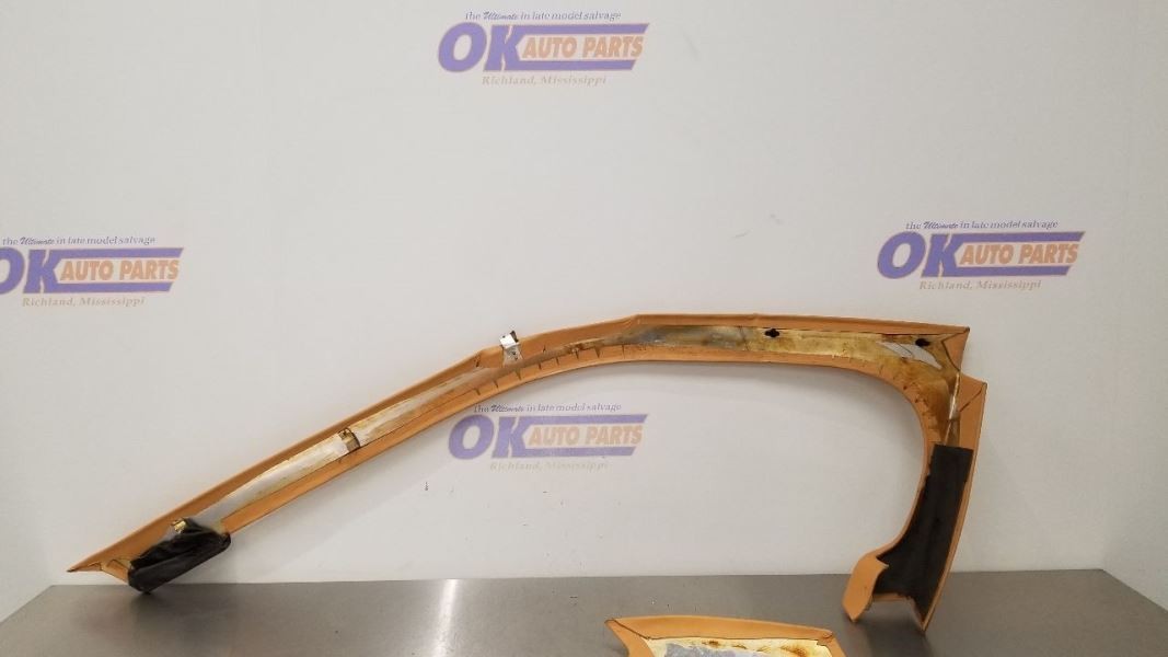 Ferrari Testarossa 1990 Left Windshield pillar covers Set Tan