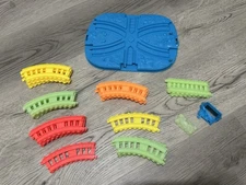 Thomas & Friends Trackmaster Motorized Hyper Glow In The Dark Tracks 21 Pieces