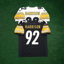 James Harrison Reebok NFL Pittsburgh Steelers Authentic On-Field EQT Jersey