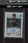 2020 Bowman BMA-CJA CJ Abrams Chrome Prospect Autographs Mojo Refractor Auto