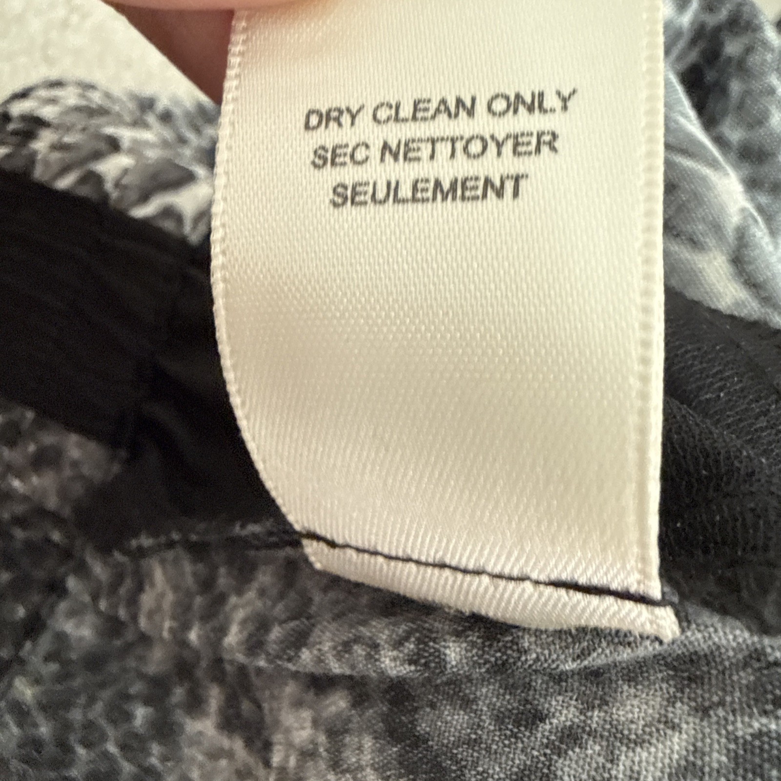 Rebecca Taylor Python Snakeskin Print Drawstring … - image 8