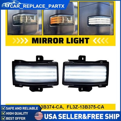 Switchback LED Side Mirror Light for 2017-23 Ford Super Duty F250 F350 F450 F550