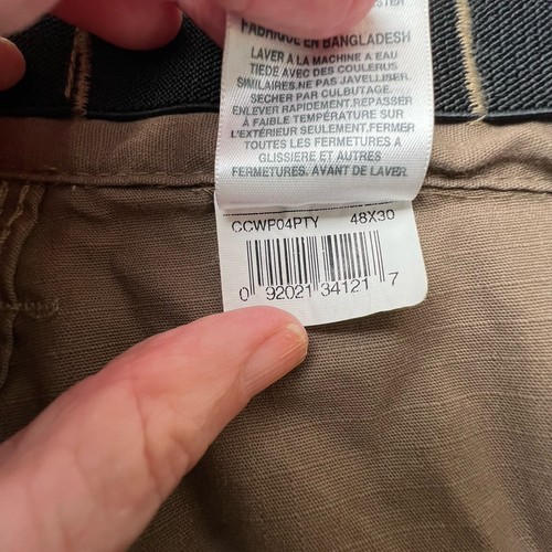 Berne Echo Zero Six Concealed Carry Cargo Pant Size 48x30 Pants - Picture 8 of 17