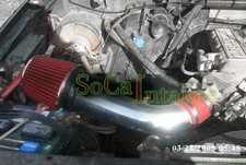 Red Air Intake System Kit For 86-92 Ford Ranger 2.9l V6 Ohv Red Air Intake System Kit For 86-92 Ford Ranger 2.9l V6 Ohv