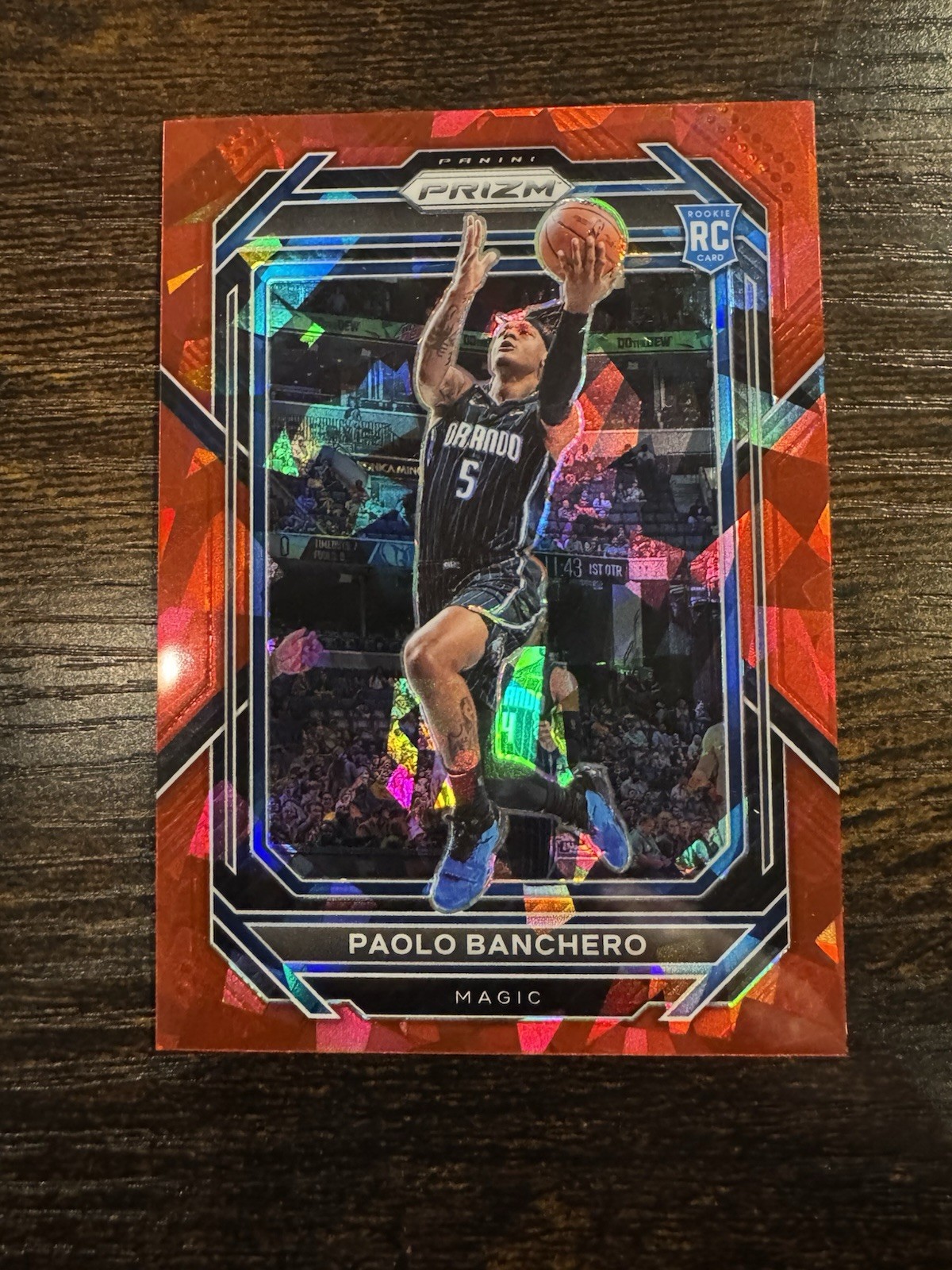 2022-23 Panini Prizm - Paolo Banchero #249 Red Ice Prizm (RC)