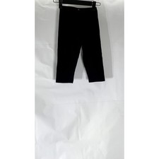 ZARA Girl's Black Solid Elastic Waist Pull-On Biker Shorts SZ 9