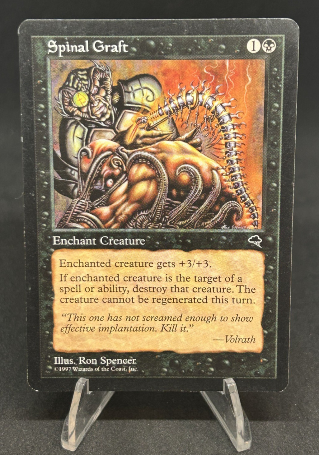 Spinal Graft [Tempest] Magic MTG 1997