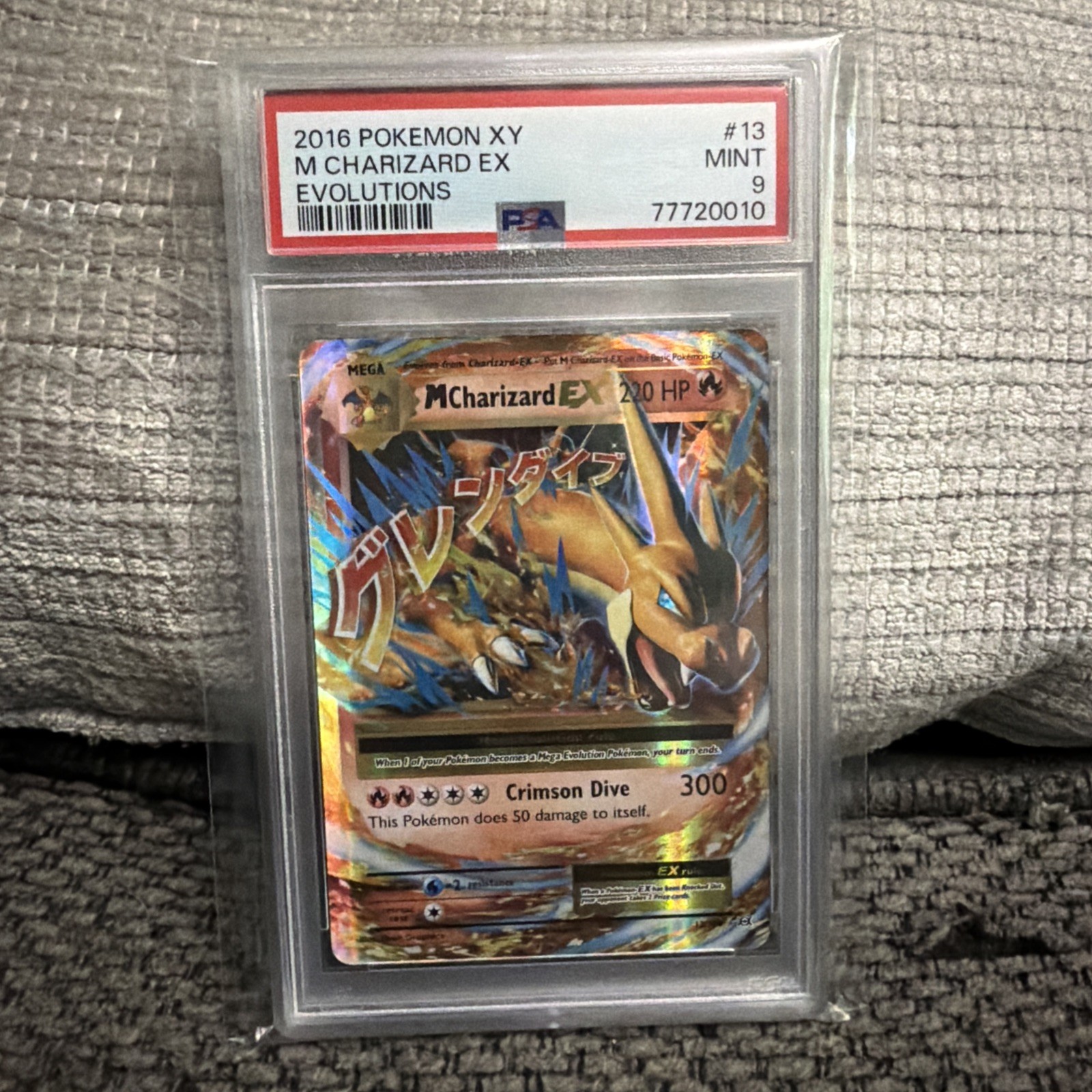 Pokémon TCG Charizard XY Evolutions Holo Rare Card PSA 9 11/108
