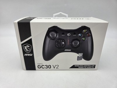 MSI FORCE GC30 V2 WIRELESS GAMING CONTROLLER DUAL VIBRATION DUAL CONNECTION NEW