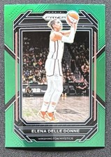 2023 Panini Prizm WNBA #11 (Green Prizm)-Elena Delle Donne-Washington Mystics