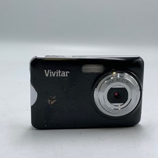 Vivitar ViviCam Digital Zoom Compact Camera Black Auto Focus 7.1 MP LCD Display
