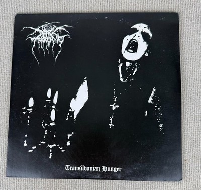Darkthrone Transilvanian Hunger LP 2011 Peaceville Numbered 1910/2000 VG+/VG