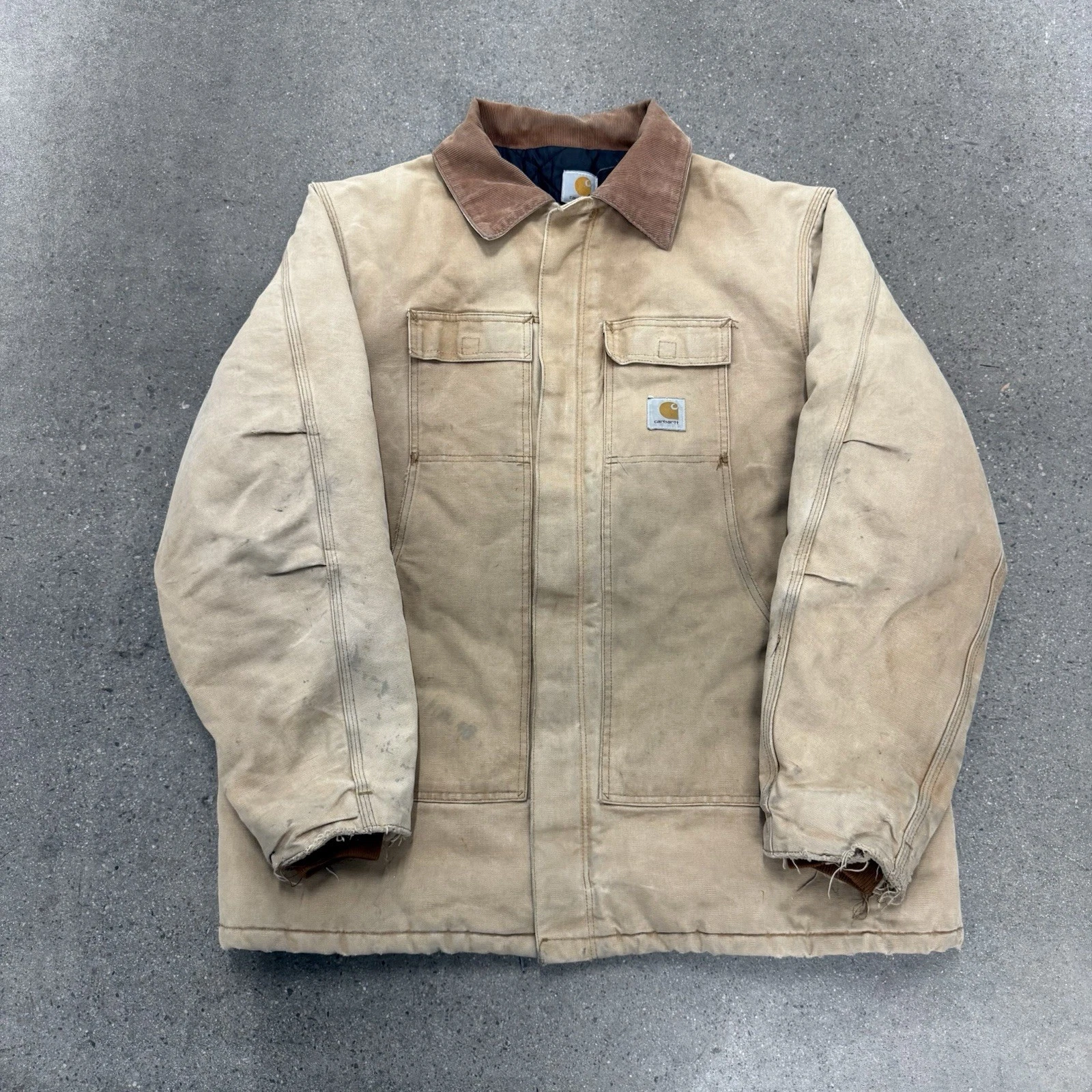 Vintage Carhartt Arctic Quilt Lined Jacket Size XXL