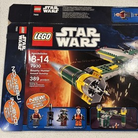 Lego Star Wars 7930 Bounty Hunter Assault Gunship Empty Box