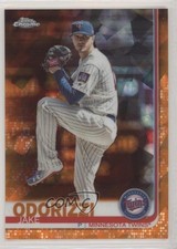 2019 Topps Chrome Sapphire Edition Orange 14/25 Jake Odorizzi #63 nd3