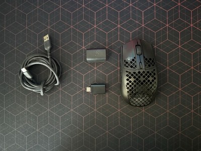 SteelSeries Aerox 3 Wireless Optical Gaming Mouse - Onyx (2022 Edition)