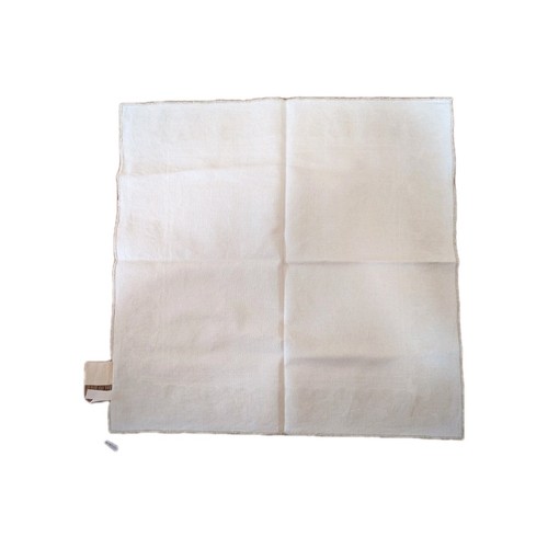 ANTHROPOLOGIE X The Met Cotton Dinner Napkin Orchids Metallic Gold 18" x 18" NEW - Picture 6 of 7