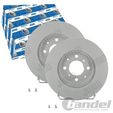 2X JURID BREMSSCHEIBEN VORNE 262mm BELÜFTET PASSEND FÜR HONDA CITY CIVIC CRX
