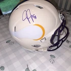 Justin Jefferson Signed Minnesota Vikings Proline Retro Football Helmet