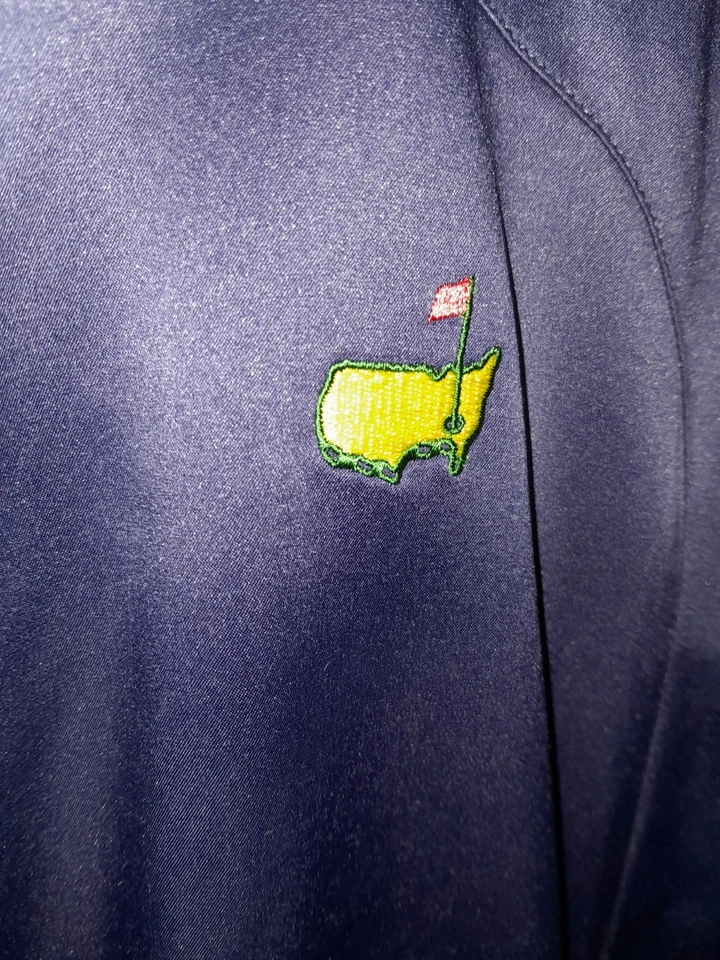 MASTERS Performance Pullover Blue 1/4 Zip Augusta Natl. Golf Tournament Men’s L - Image 3 of 4