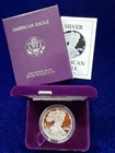 1989 S American Silver Eagle Proof with OGP /COA