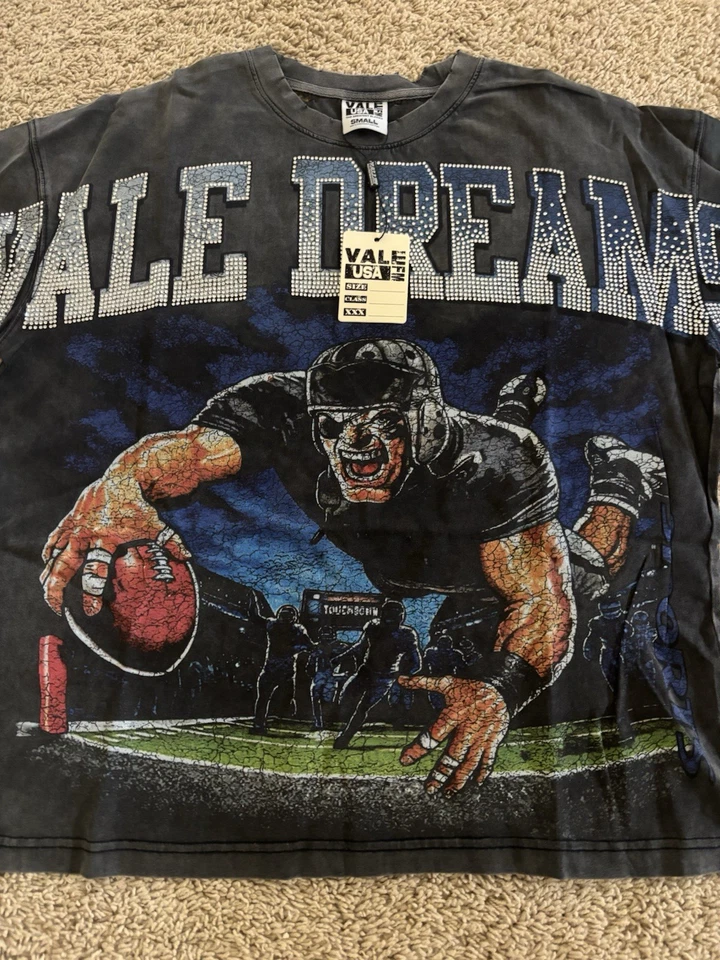 Camiseta Vale Valley Forever Dreams Gridiron Bling Talla Mediana Nueva ENVÍO LO ANTES POSIBLE Foto 2 de 3