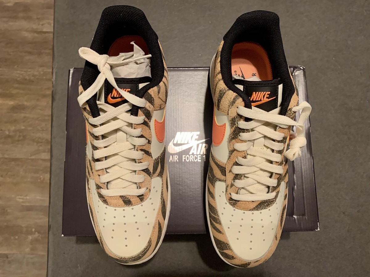 新品✨NIKE AIR FORCE 1 ’07 PRM TIGER 25cm nike air force 1 low 07 prm With Tiger Print | eBay