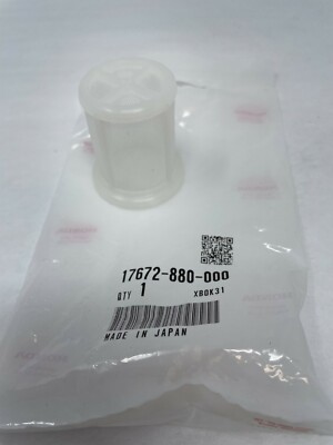 Genuine HONDA PART # 17672-880-000 GX SMALL ENGINE FUEL FILTER