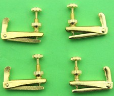 20 pcs 4/4-3/4 golden violin fine tuners, Violin Accessories