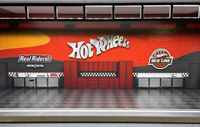 ☆ 1/64 Garage MINI GARAGE DIORAMA FOR 1/64 SCALE DIECASTS cars are not