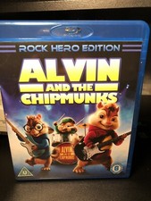 Alvin And The Chipmunks Rock Hero Edition 2-disc Blu Ray Freepost Fast Dispatch