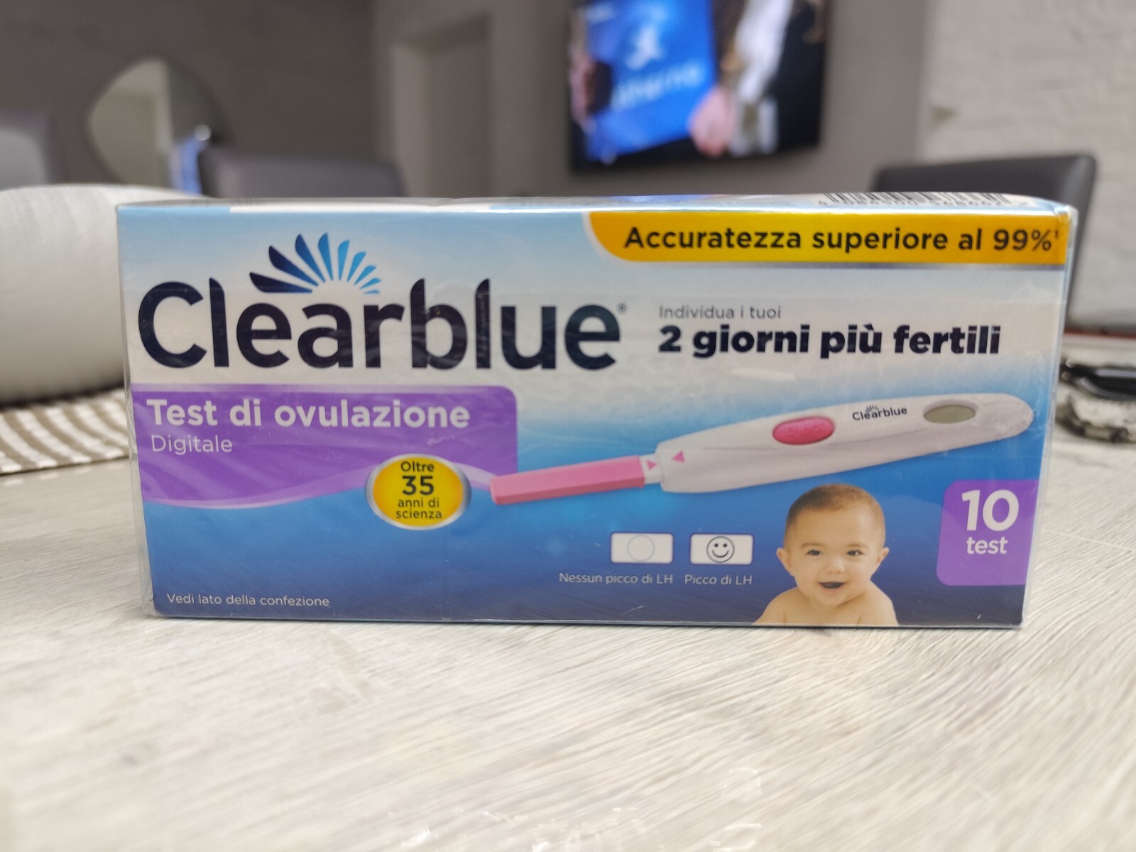 Clearblue Test Ovulazione Base 10 Stick