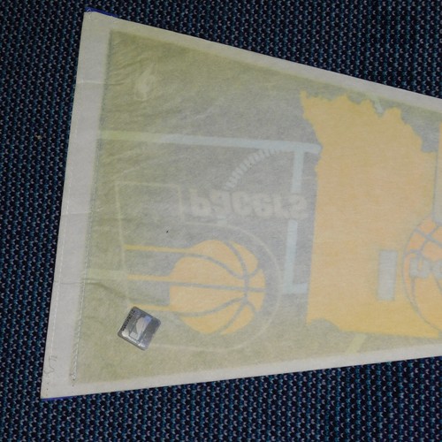Bandera banderín de colección 1990 INDIANA PACERS NBA baloncesto 30 X 12 WinCraft EE. UU. - Imagen 6 de 6