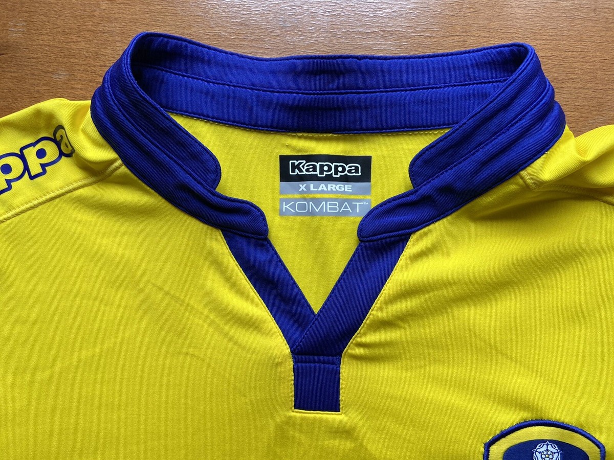 LEEDS UNITED 2015 2016 AWAY FOOTBALL SHIRT SOCCER JERSEY KAPPA sz