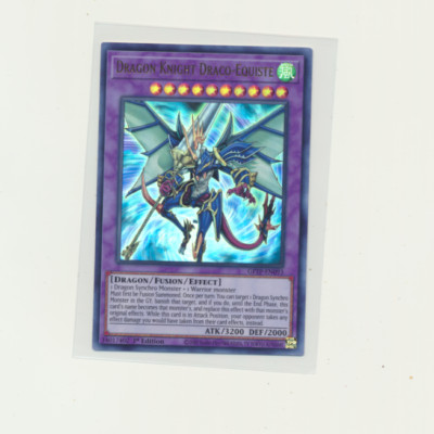 Yu-Gi-Oh Ghosts from the Past 1st Edition Dragon Knight Draco-Equiste