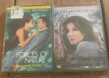 Sandra Bullock 2 NEW DVD Lot-Premonition & Forces of Nature-Free Shipping!