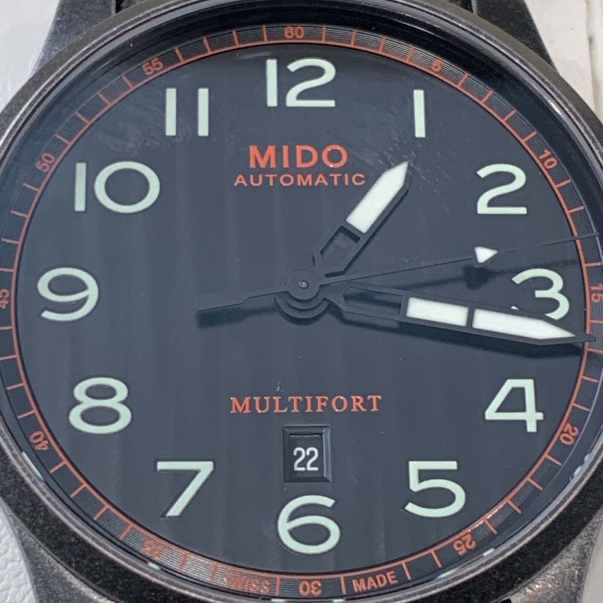 MIDO MULTIFORT ESCAPE Men's watch M032.607.36.050.09 AUTOMATIC | eBay