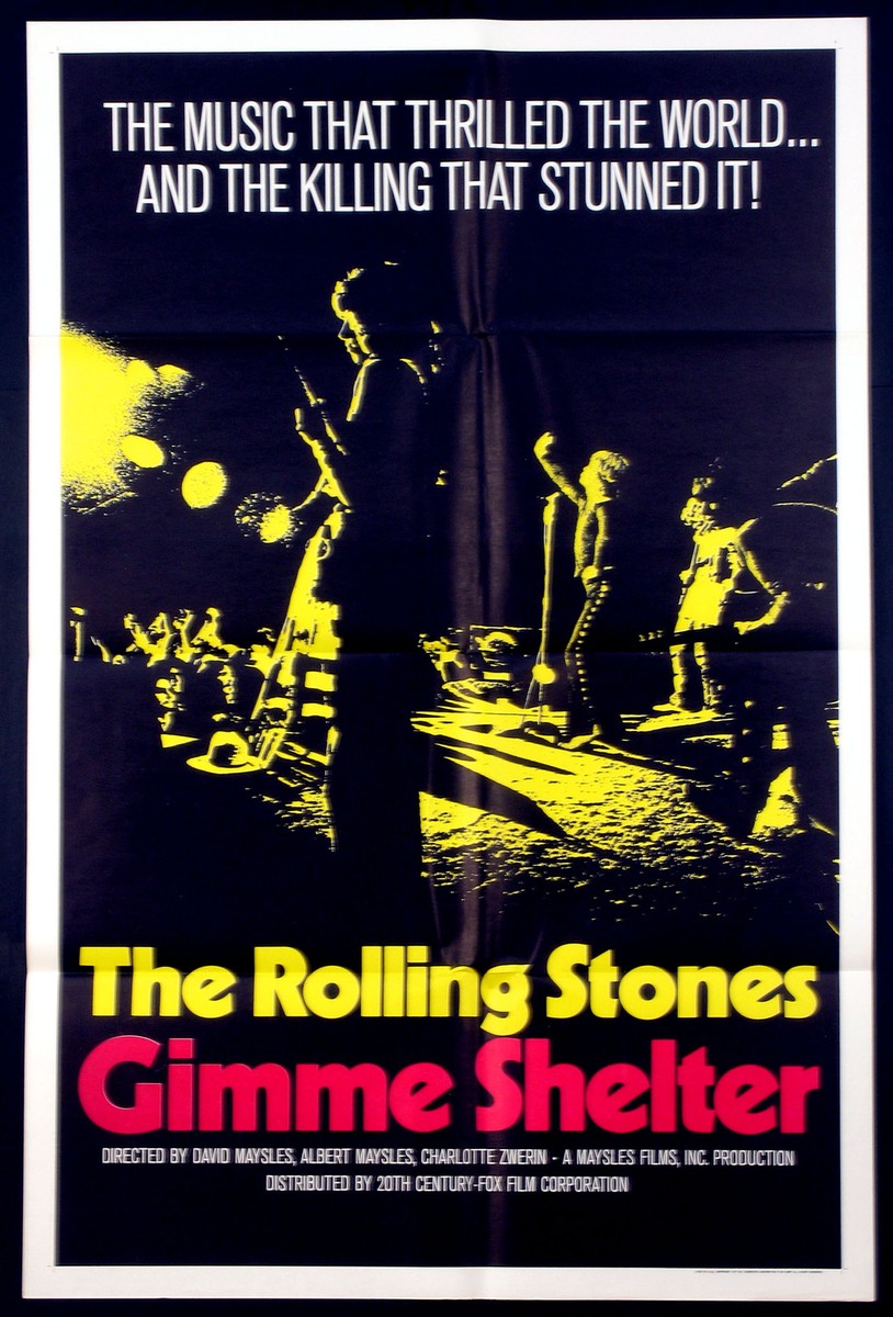the rolling stones gimme shelter パンフ 映画「ローリング・ストーンズ イン ギミー・シェルター