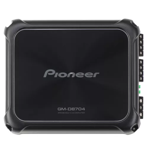 Pioneer GM-D8704 1200 Watt 4/3/2-Channel Class D Amplifier With Bass Knob New