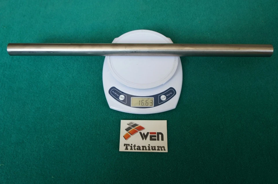 25mm Titanium Grade 2 Tube ( .984" x .118" x 20" ) Metal Pipe 1 in Round Tubing - Image 4 of 4