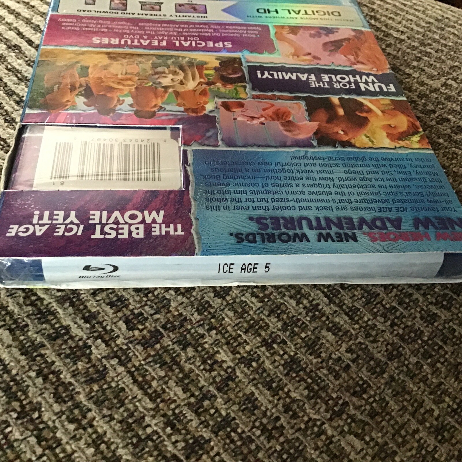 ICE AGE COLLISION COURSE 2016 BLU-RAY/DVD TARGET STORE EDITION BRAND ...