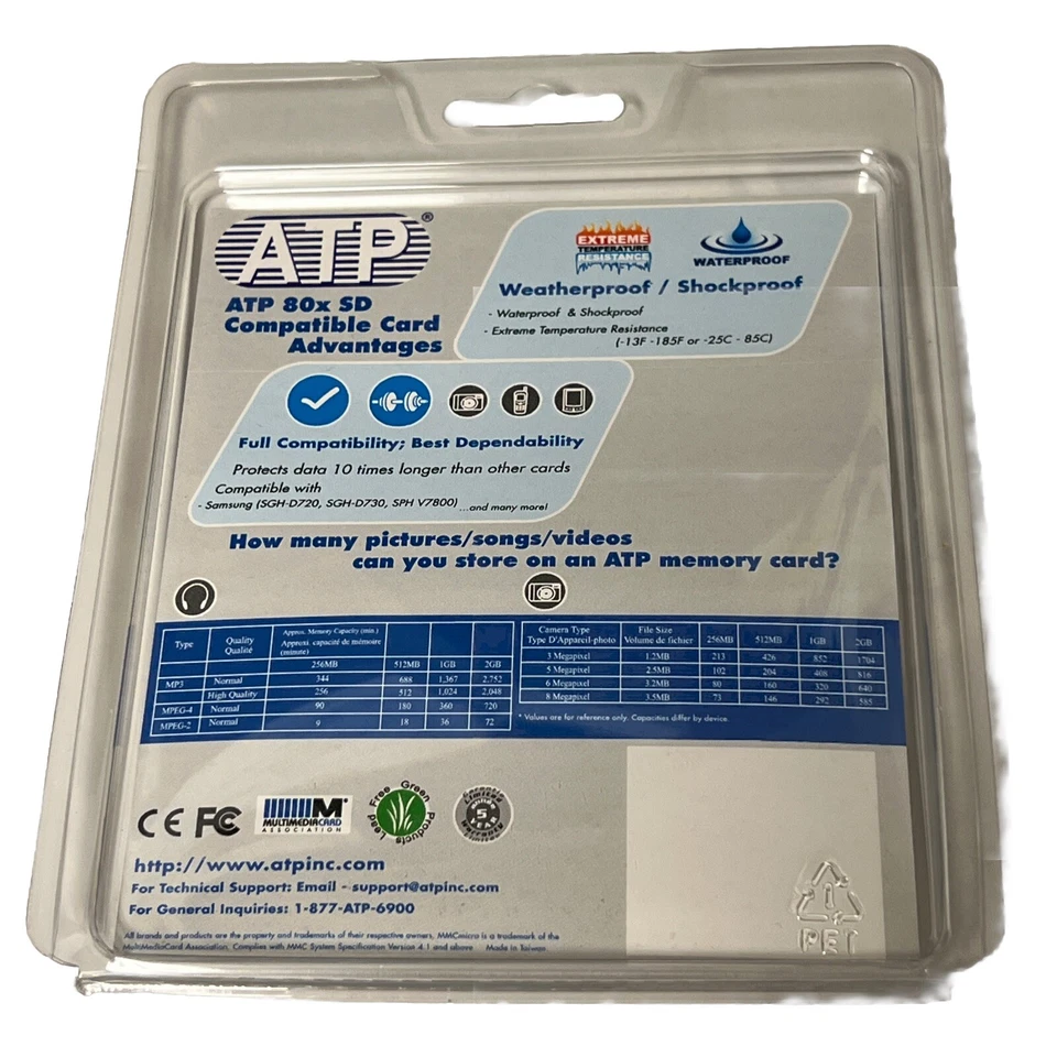 128 MB SD : 128MB MMC micro Memory Card w/ SD Adapter VERY SMALL CAPACITY - Image 2 of 4