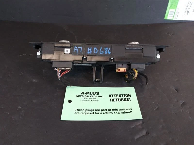 Audi A6 2016 OEM control de temperatura delantero 2 perillas identificación 4G0820043CE se adapta a 16-18 Foto 3 de 4