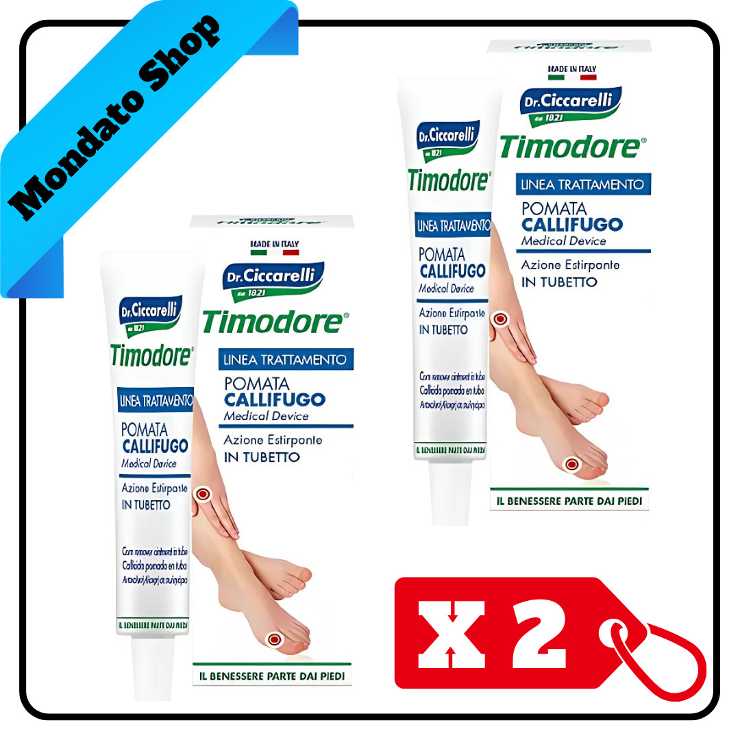 Ciccarelli Timodore Callifugo Pomata Calli E Duroni Tubo 5 Ml - Immagine 2