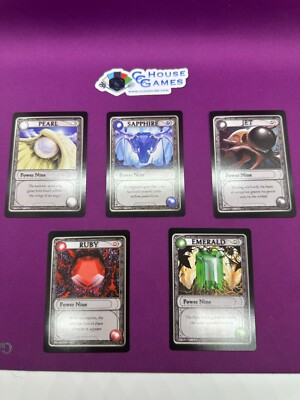 MTG Themed Set of 10 Tokens GamingEtc Power 9/10 Black Lotus Non