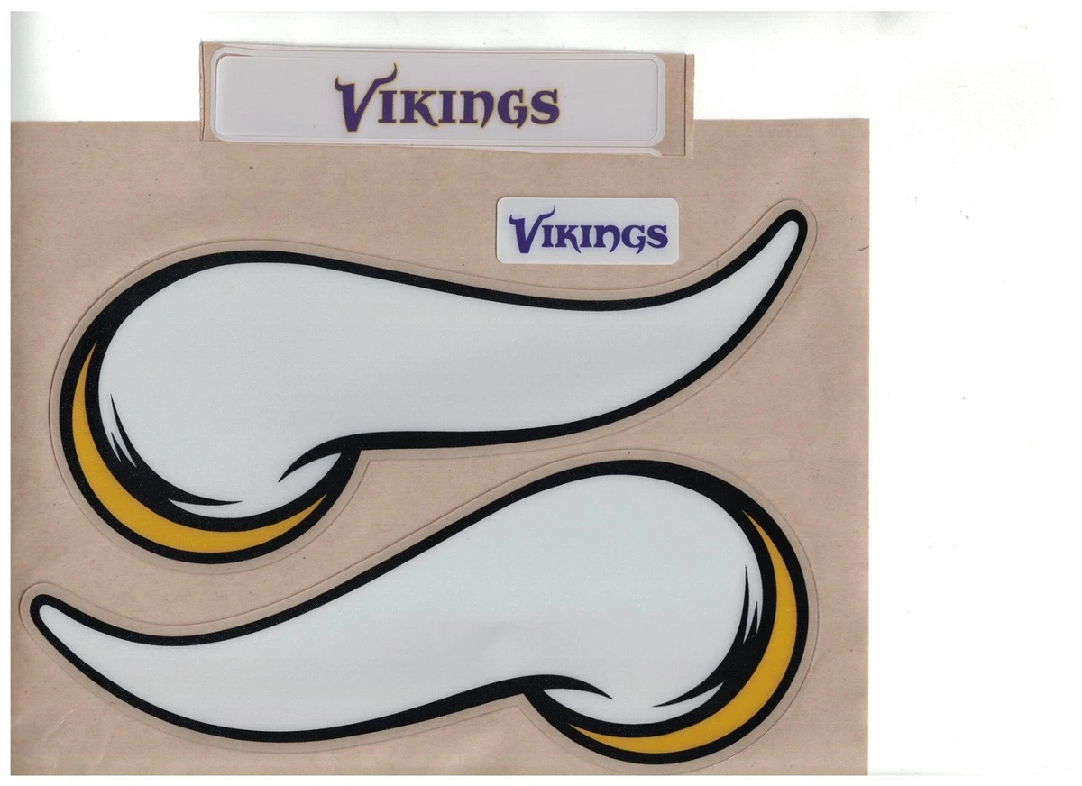 Viking Football Helmet Decals
