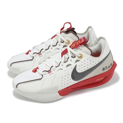 Nike GT 3.0 バスケットボールシューズ ホワイト/レッド NIKE Air Zoom GT Cut Rawdacious Basketball Shoes Mens 8