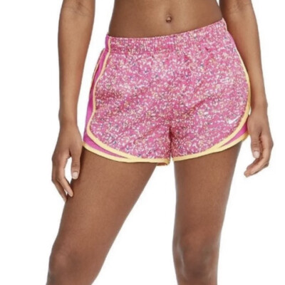 nike women's icon clash tempo printed running shorts