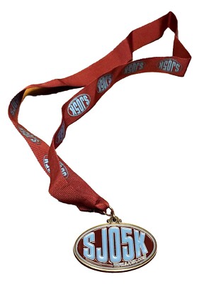 SJO 5k St Joseph s Middle School Ogden High XC Illinois Finishers Medal SJO5K b